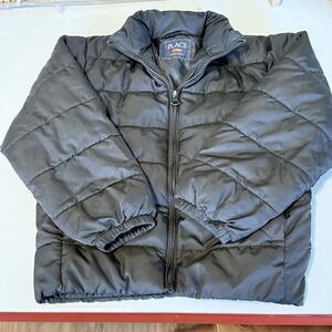 Toddler 5/6 Puffer Children's Place Boys Black Jacket